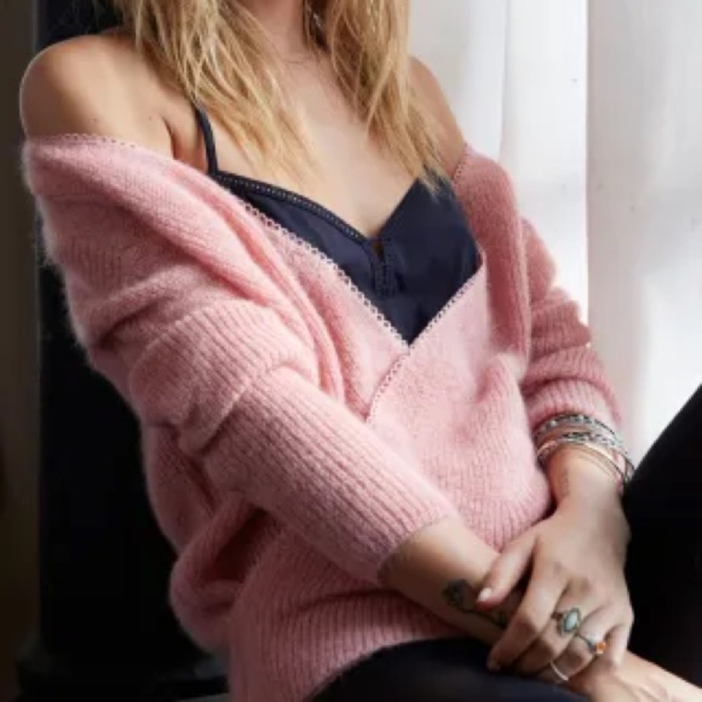 Sezane Pull Sophie Sweater / Size XS / Nude